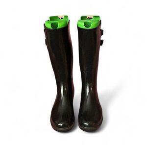Capelli of New York Black Winter Rain Boots Size 8